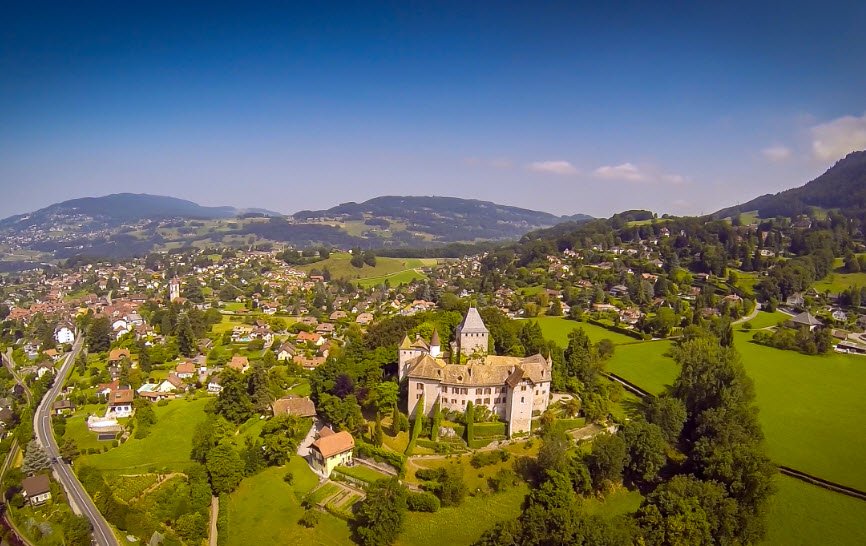 Blonay Castle, Switzerland, Switzerland